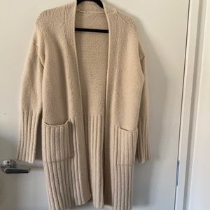 Cream cardigan